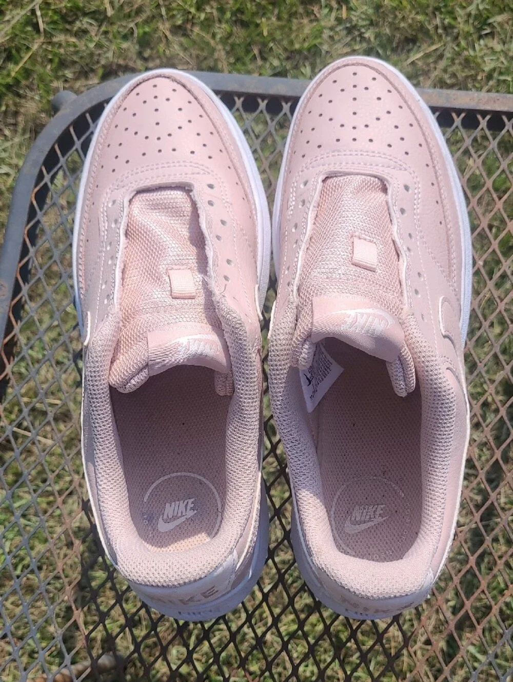 Nike Court Vision Alta Platform Women's Size 9.5 Shoes DM0113-600 Pink White